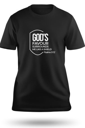 T-Shirt – Favor Surrounds Me Like a Shield